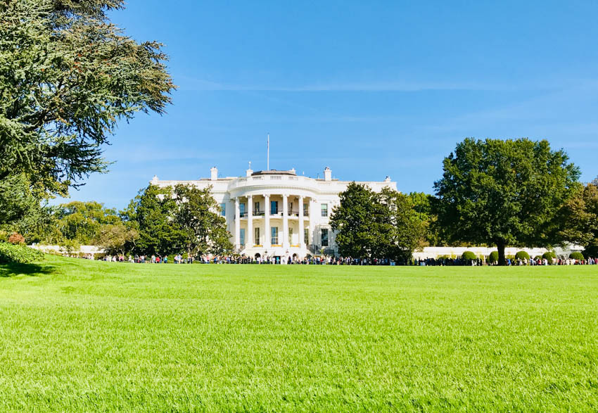 08 White House top things to see in Washington DC RV trip take a tour of the white house
