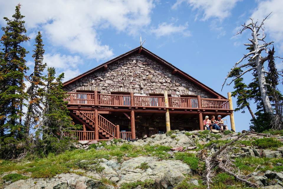 6 Hike or stay at historic Granite chalet Sperry Challet in Glacier National Park