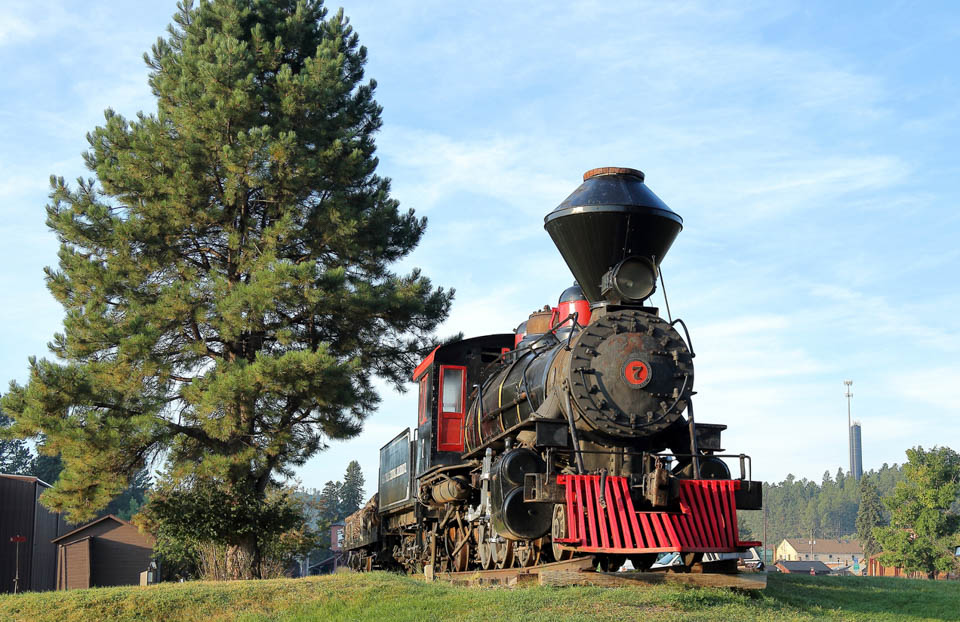 2. 1880 Steam Train in Hill City, South Dakota