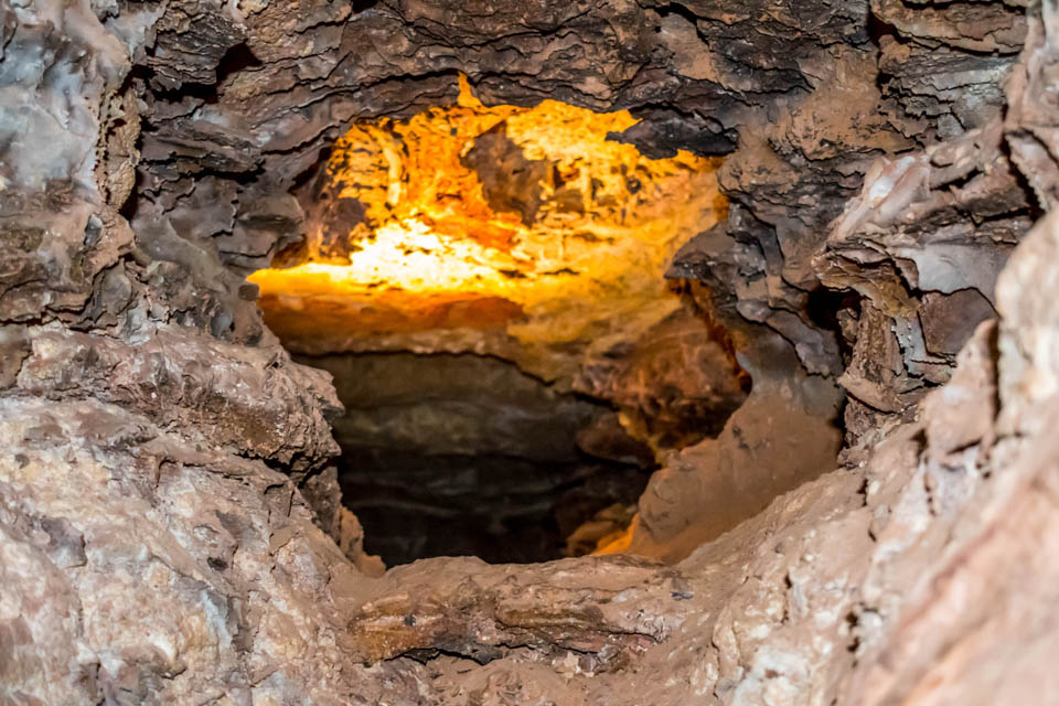 8 A formation of rocks in Wind Cave National Park, South Dakota