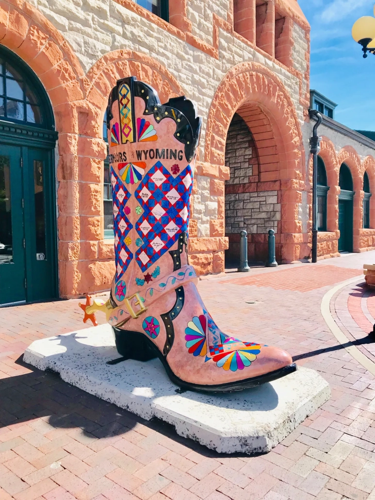 09 Big Boots in Cheyenne famous big boots must see in Cheyenne
