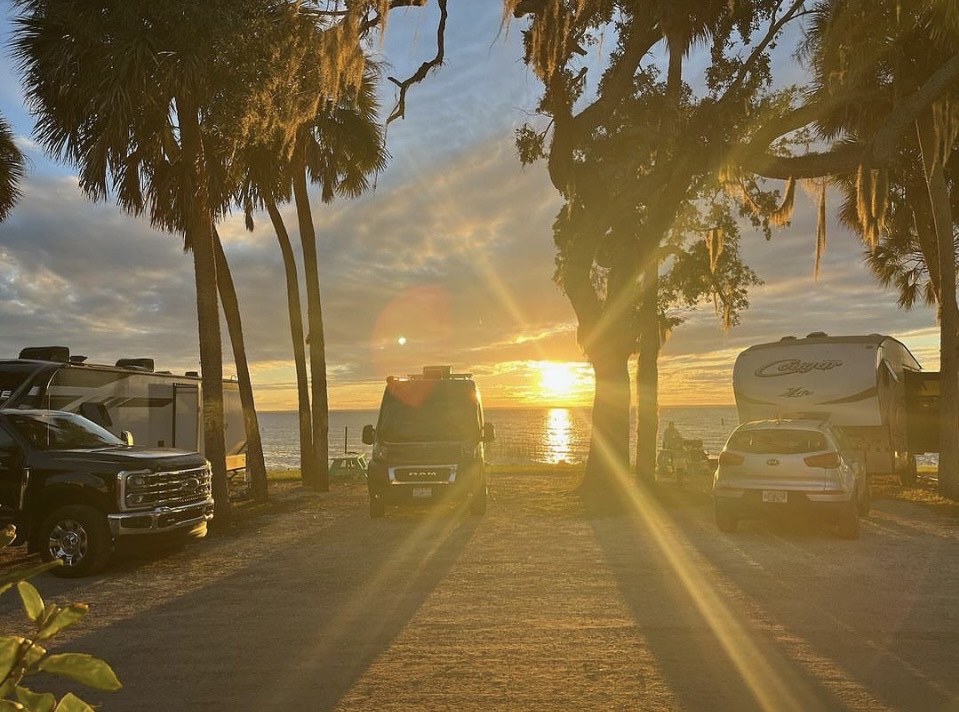 Pine Island RV and Marina Lake George Florida RV resort campground park