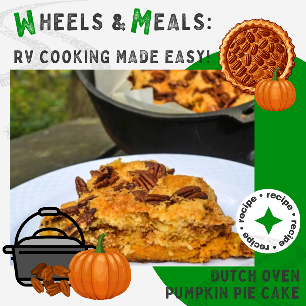 Dutch Oven Pumpkin Pie Cake