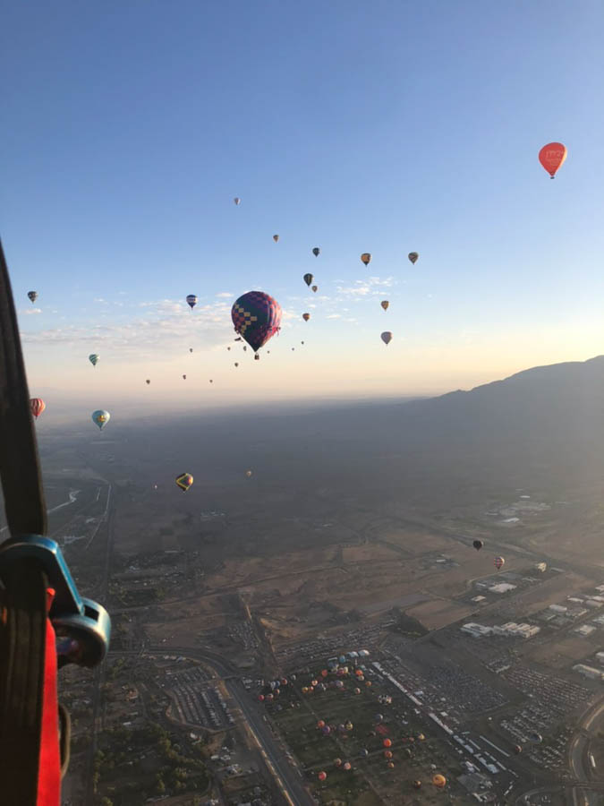 1. Take a balloon ride