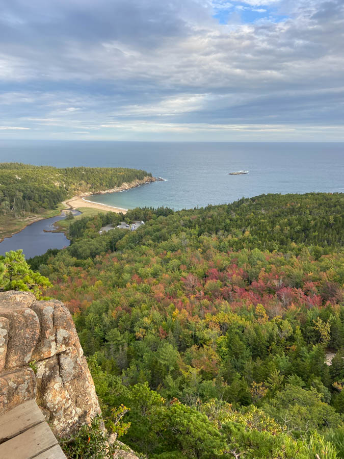 5 top hike in Bar Harbor Maine Beehive Hike top things to do in Bar Harbor Maine