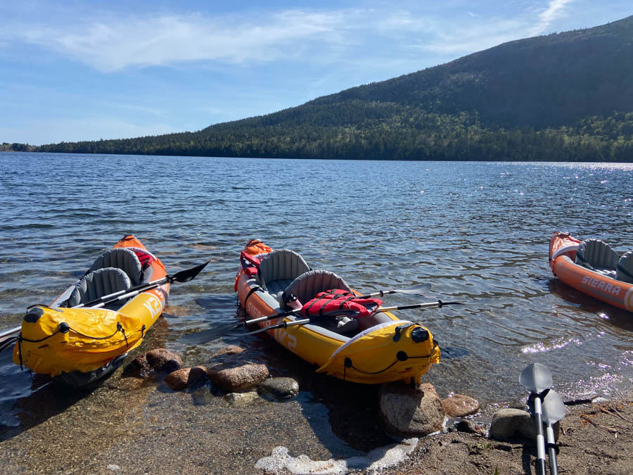 6 Kayaking Jordan Pond top things to do in Bar Harbor Maine