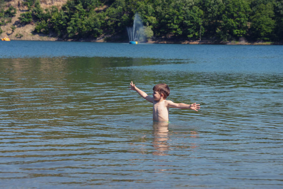 Go for a swim in one of the lakes in custer state park south dakota