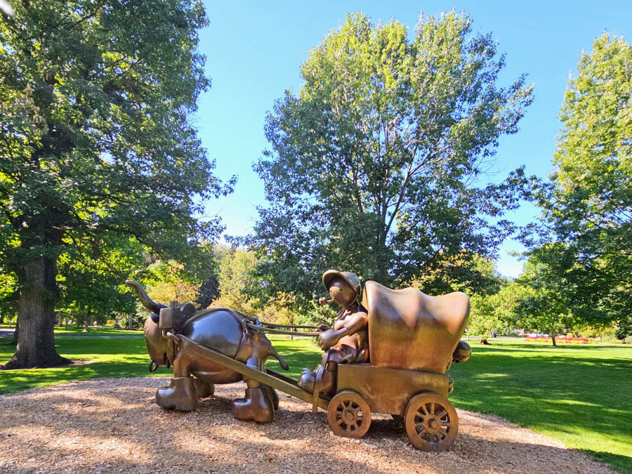 3 Must visit beautiful Pioneer Park in Walla Walla top things to see RV trip