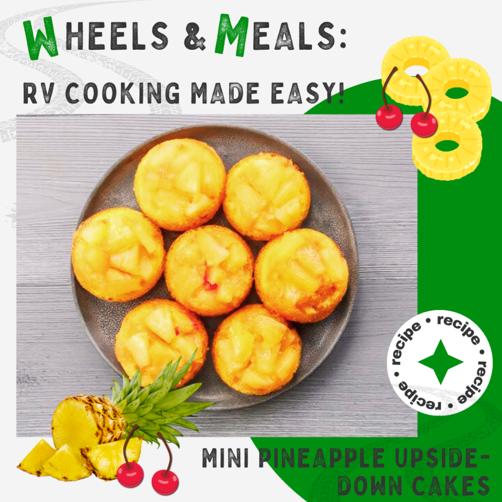 Mini Pineapple Upside-Down Cakes