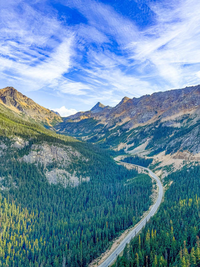 Washington Pass Overlook must drive North Cascades National Park RV Park trip