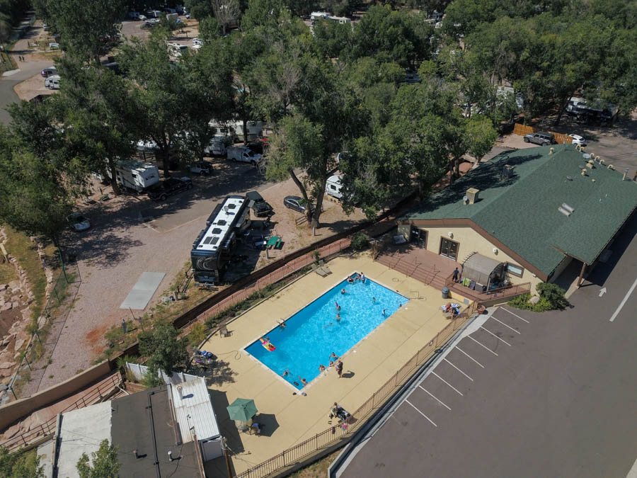 Garden of the Gods RV Resort in Colorado Springs, Colorado