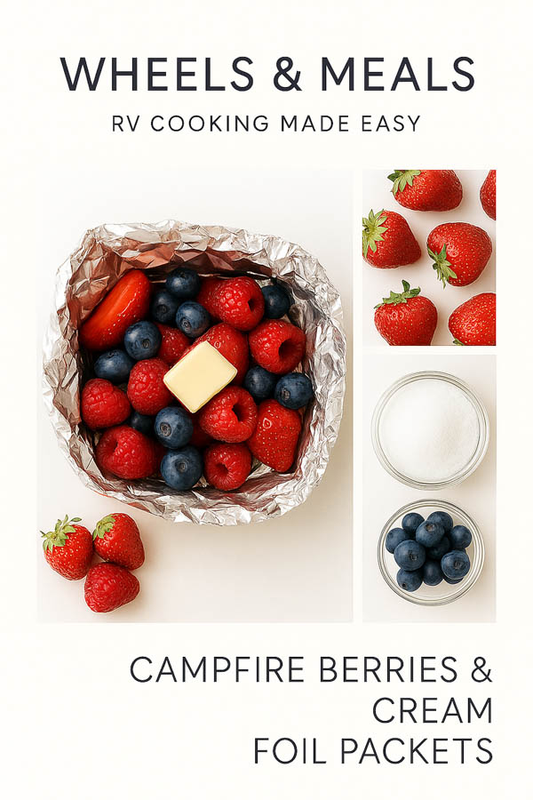 Campfire Berries and Cream Foil Packets