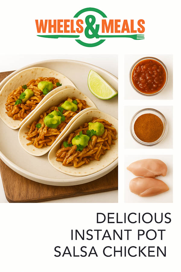 Delicious Instant Pot Salsa Chicken