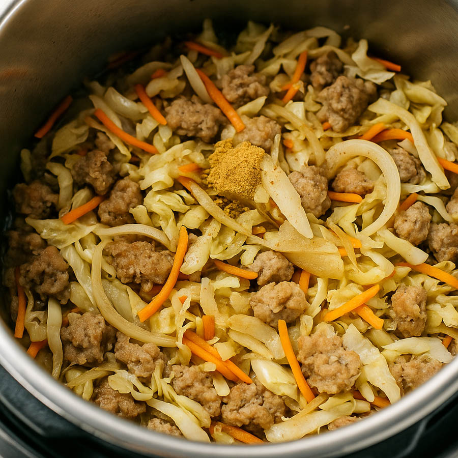 Easy Inside Out Egg Roll