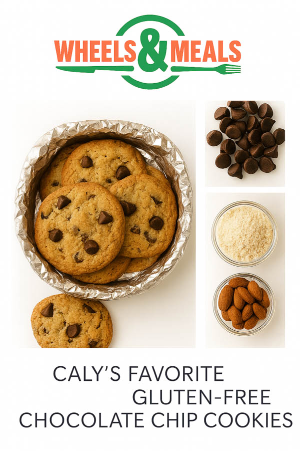 Caly's favorite gluten free chocolate chip cookies