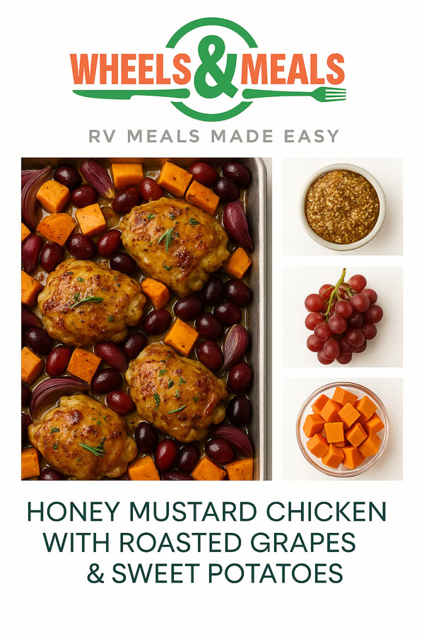 Honey Mustard Chx with Roasted Grapes