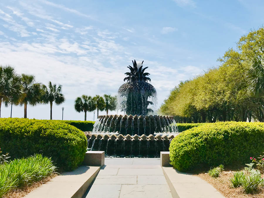 09 Pineapple Fountain famous in Charleston South Carolina must see top attraction