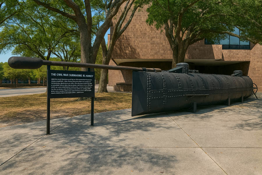H.L. Hunley Museum top site and attraction in Charleston South Carolina