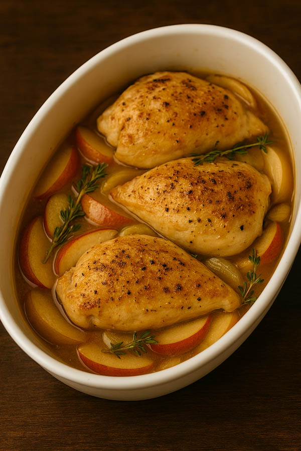Apple Cider Chicken Bake
