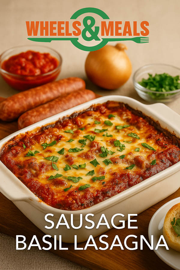Sausage Basil Lasagna