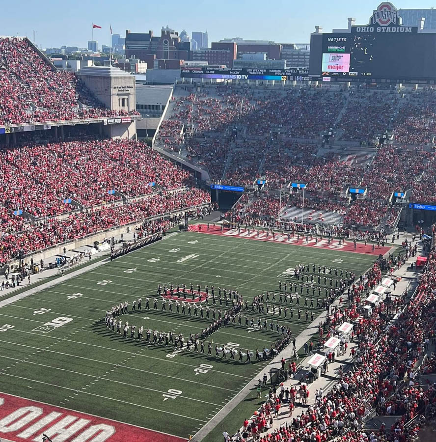 Number 2 Ohio State University