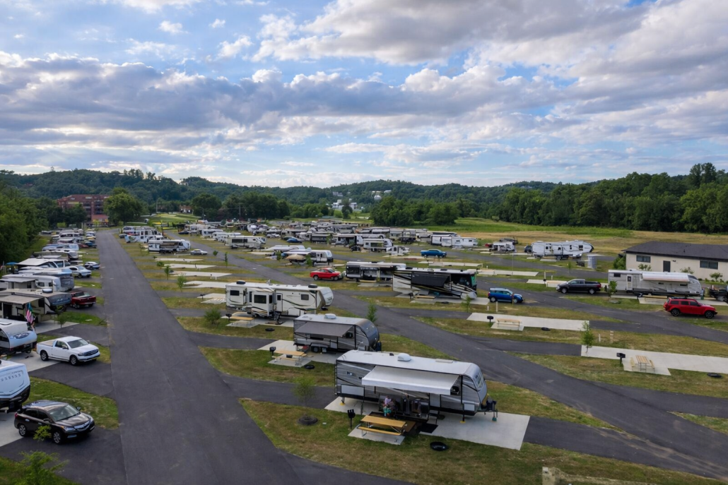 Pigeon Forge Landing in Pigeon Forge Tennessee Premier RV Park RV trip