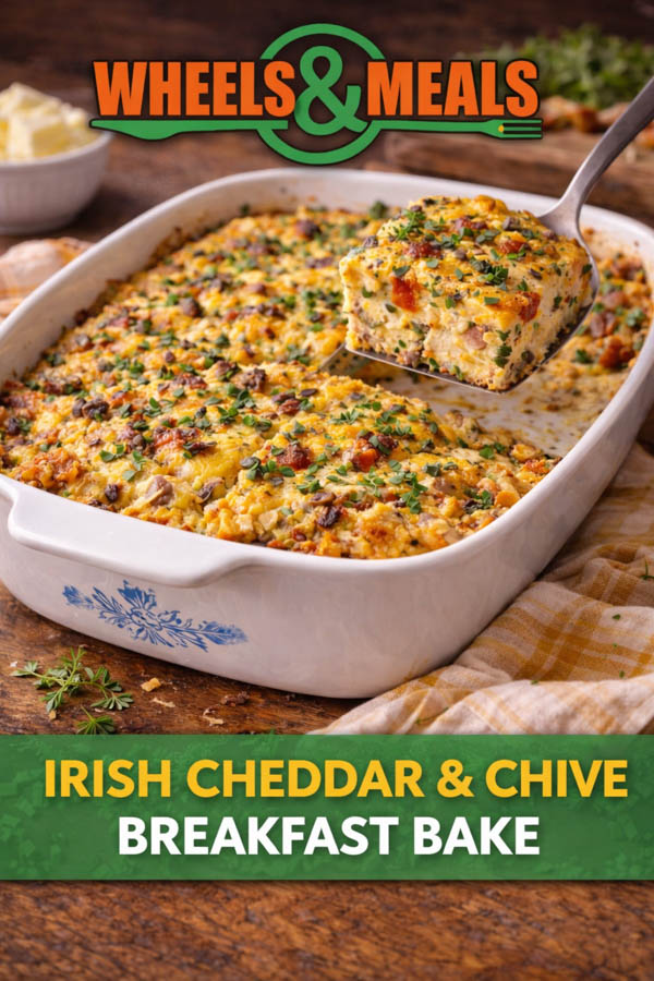 Irish Cheddar and Chive Breakfast Bake