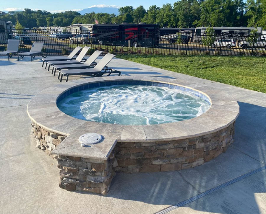 Pigeon Forge Landing in Pigeon Forge Tennessee Premier RV Park RV trip
