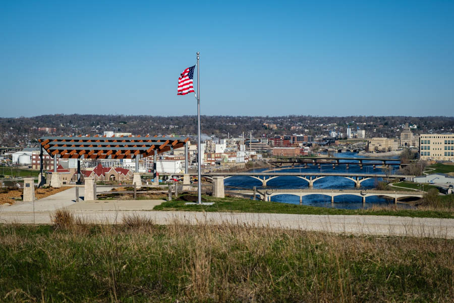 Top things to see and do in Cedar Rapids have fun at Mt. Trashmore epic views Cedar Rapids