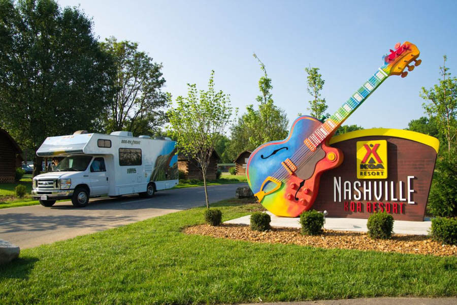 Nashville KOA Resort Nashville Tennessee