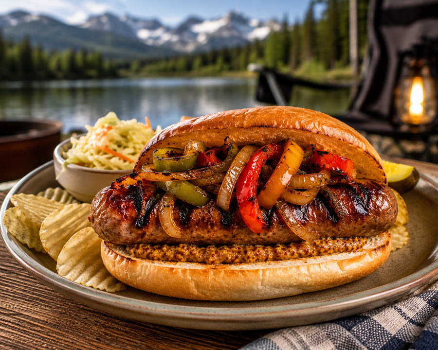 Campfire Beer Brat HERO